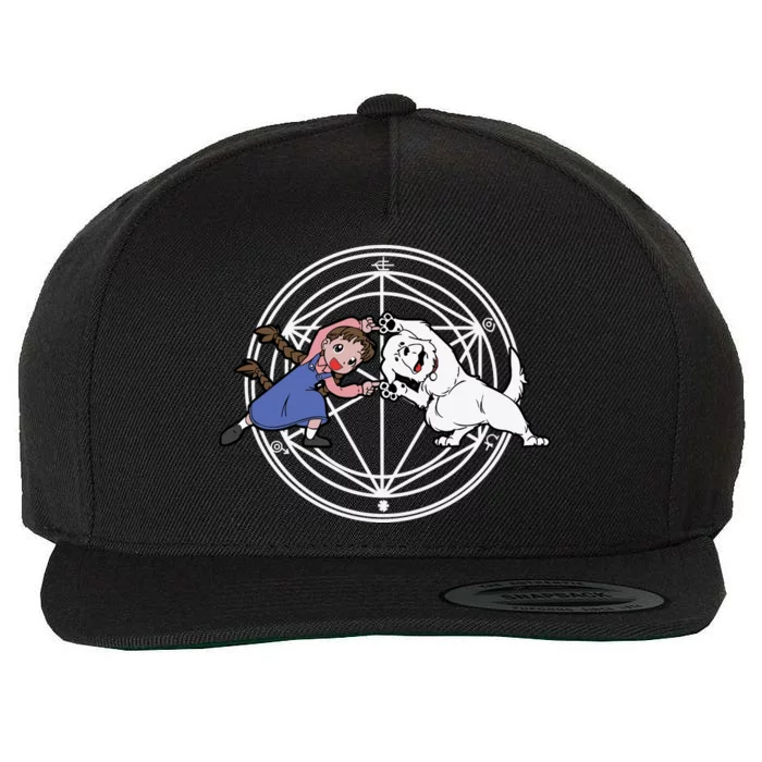 Fullmetal Fusion  Fusion Fullmetal Alchemist Wool Snapback Cap