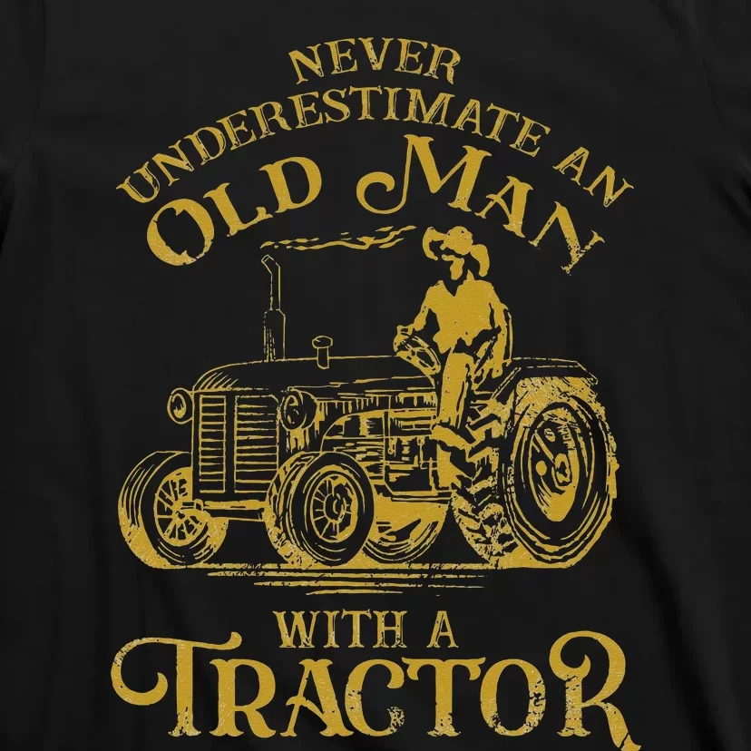 Funny Farmer Farm Tractor Farming Truck Lovers Humor Outfit T-Shirt