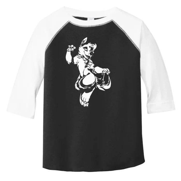 Fursuit Fox Furries  Fursona Furry Fandom Toddler Fine Jersey T-Shirt