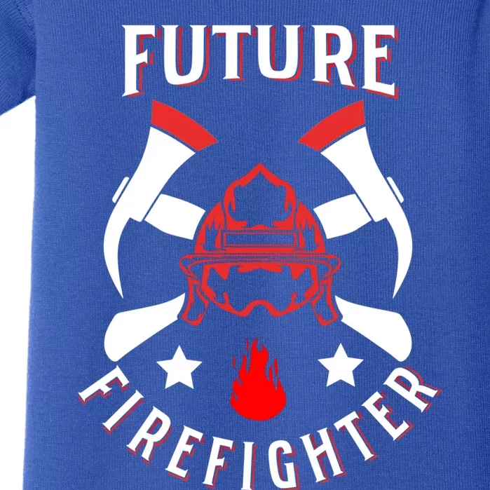 Future Firefighter Firefighter In Training Funny Gift Baby Bodysuit