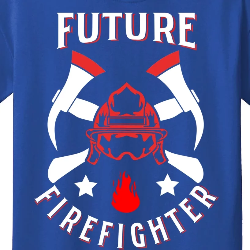 Future Firefighter Firefighter In Training Funny Gift Kids T-Shirt