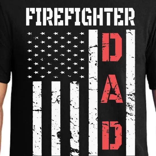 Firefighter Flag Fathers Day 2018 Dad Gifts Pajama Set