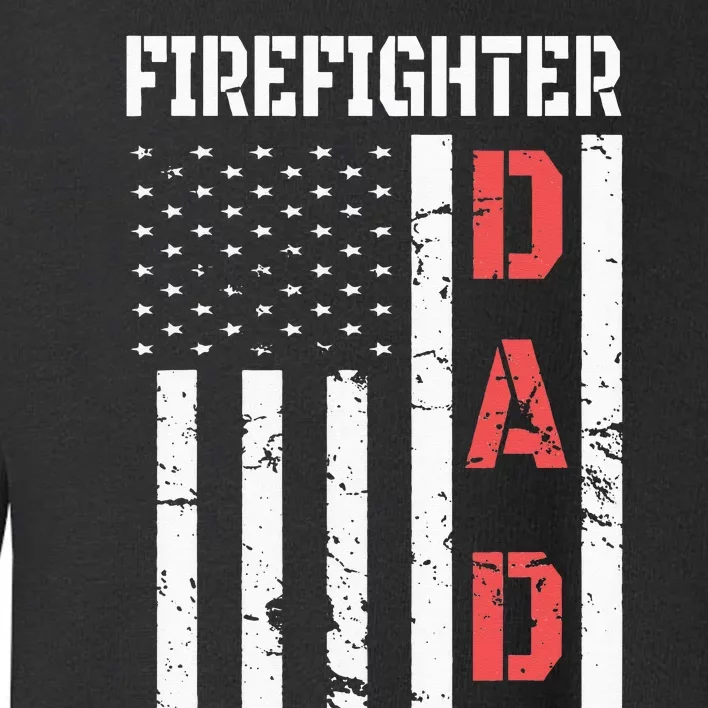 Firefighter Flag Fathers Day 2018 Dad Gifts Toddler Sweatshirt