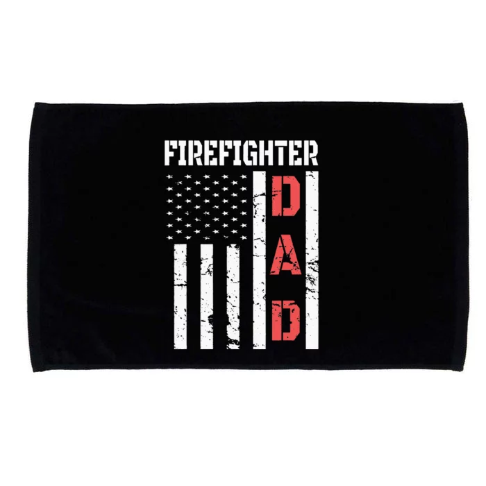 Firefighter Flag Fathers Day 2018 Dad Gifts Microfiber Hand Towel