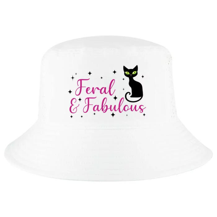 Feral & Fabulous Funny Cool Comfort Performance Bucket Hat