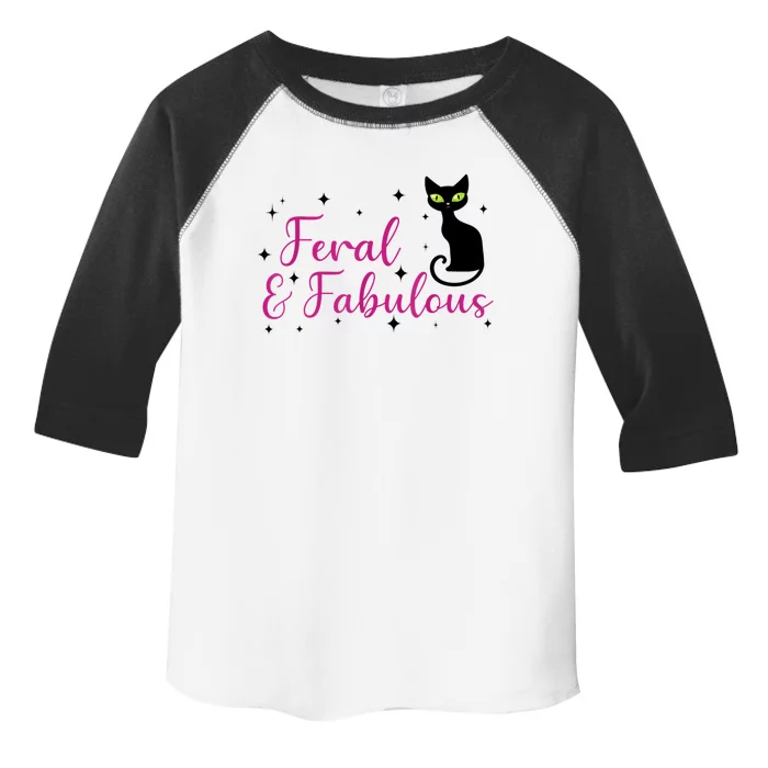 Feral & Fabulous Funny Toddler Fine Jersey T-Shirt