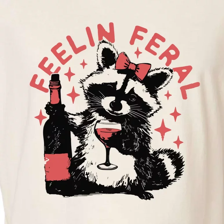 Feelin Feral Garment-Dyed Women's Muscle Tee