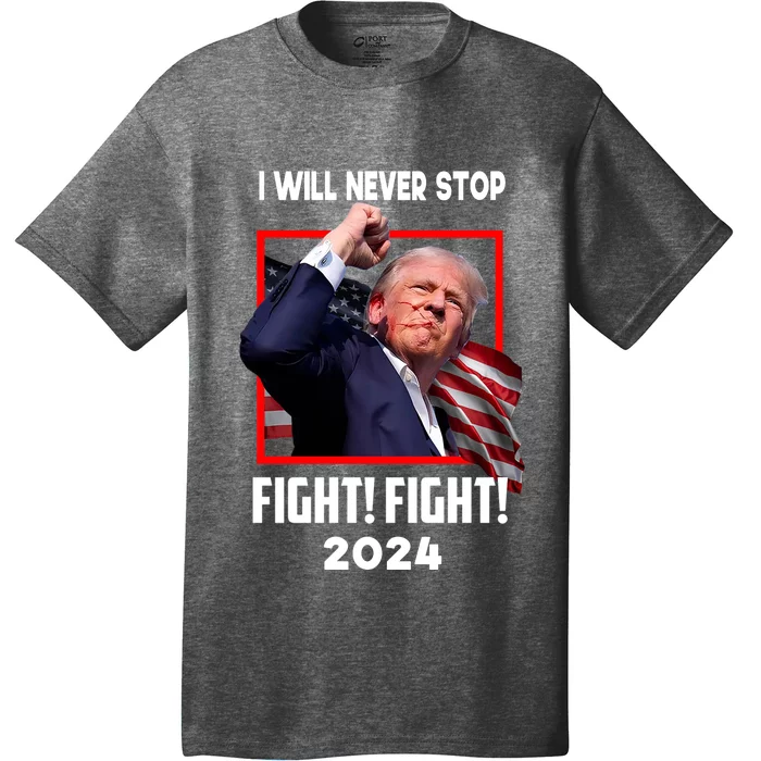 Fight Fighting Fighters Supporters Americans Donald Trump 2024 T-Shirt