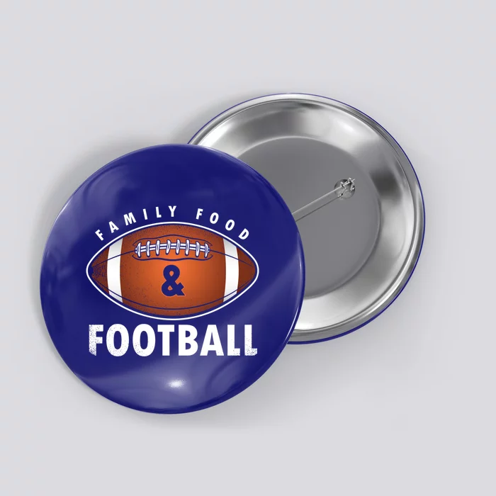 Family Food Football Player Fan Rugby Sports Game Gift Meaningful Gift Button