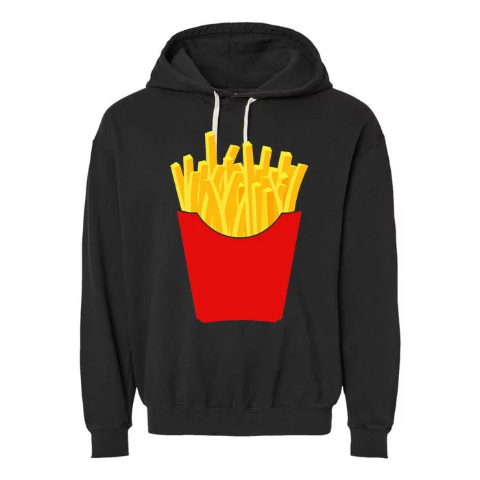 French Fries  French Fry Costume Garment-Dyed Fleece Hoodie