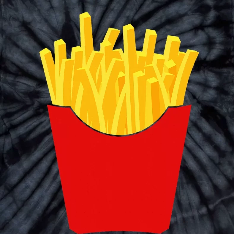 French Fries  French Fry Costume Tie-Dye T-Shirt