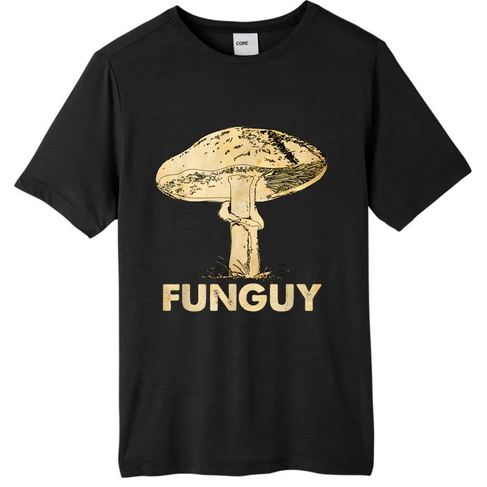 Funguy Funny Fungi Fungus Mushroom Funny Guy Vintage ChromaSoft Performance T-Shirt