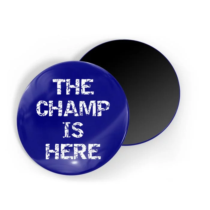 Funny Fantasy Football Championship Trophy The Champ Is Here Magnet