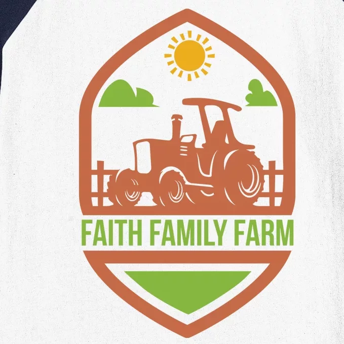 Faith Family Farm Baseball Sleeve Shirt