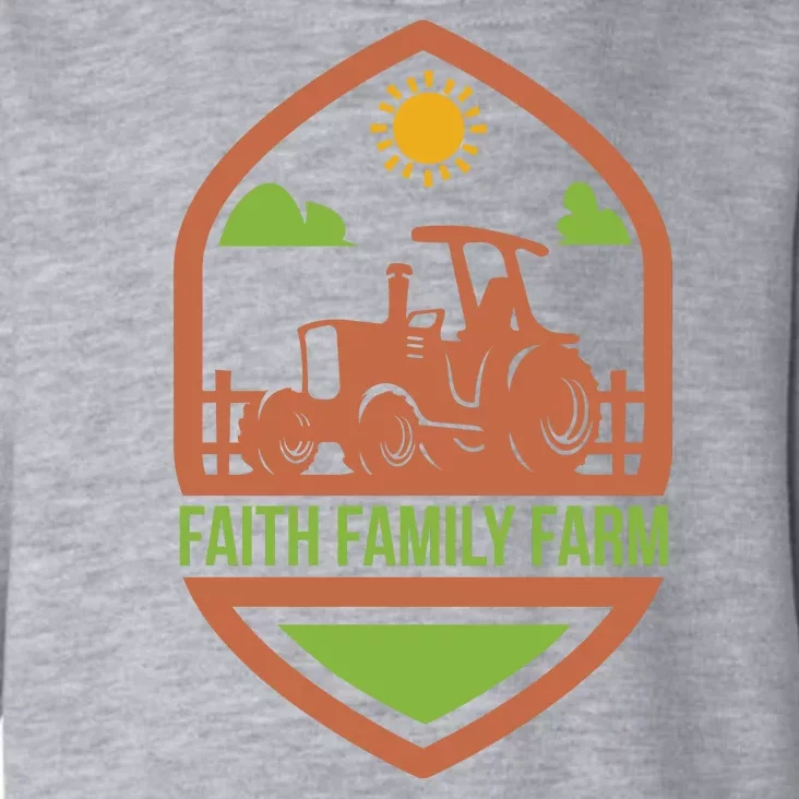 Faith Family Farm Toddler Hoodie