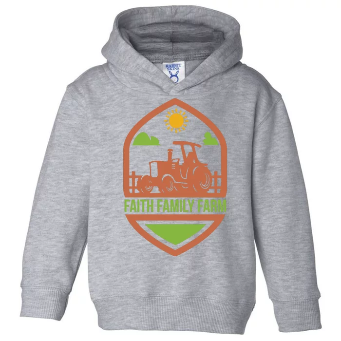 Faith Family Farm Toddler Hoodie