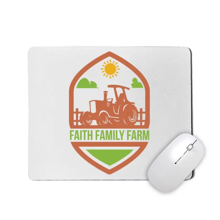 Faith Family Farm Mousepad