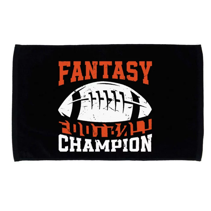 Football Funny Fantasy Football Champion Draft Legends Microfiber Hand Towel