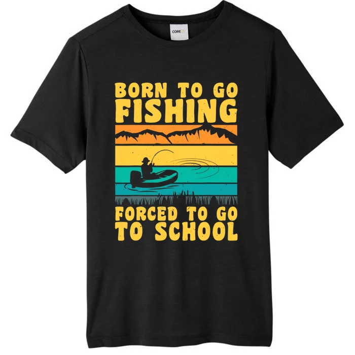 Funny Fisherman Fishing Rod Fishing Lovers ChromaSoft Performance T-Shirt