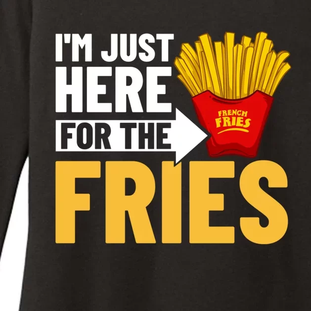 French Fries Fryer Cutter Recipe Oven Gift Womens CVC Long Sleeve Shirt