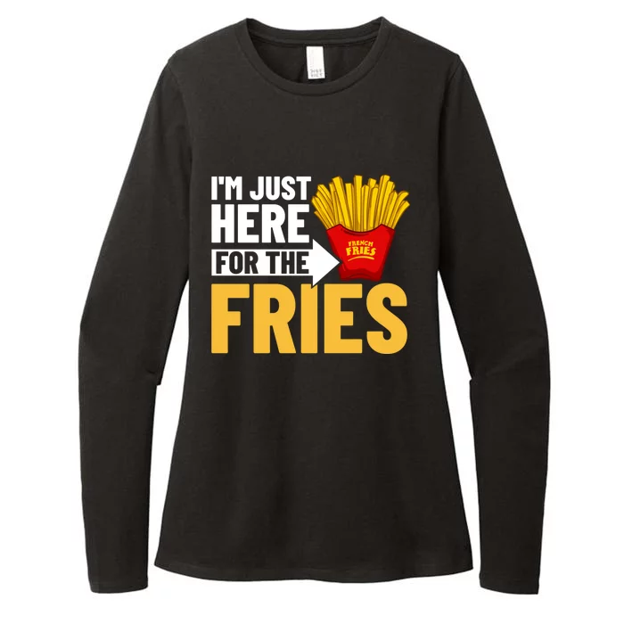 French Fries Fryer Cutter Recipe Oven Gift Womens CVC Long Sleeve Shirt