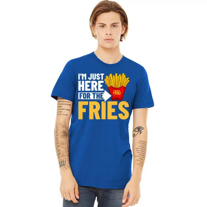 French Fries Fryer Cutter Recipe Oven Gift Premium T-Shirt