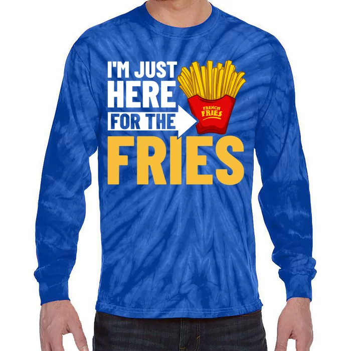 French Fries Fryer Cutter Recipe Oven Gift Tie-Dye Long Sleeve Shirt