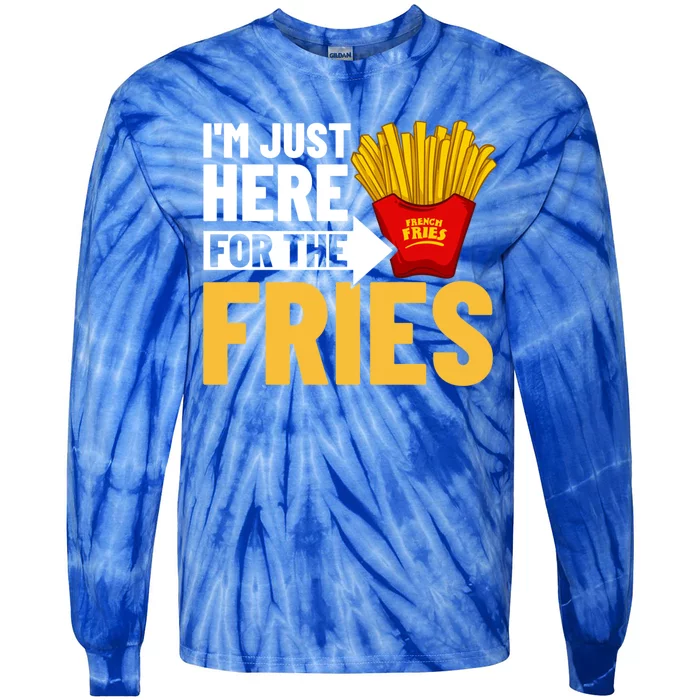 French Fries Fryer Cutter Recipe Oven Gift Tie-Dye Long Sleeve Shirt