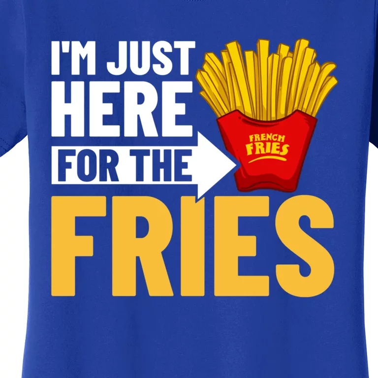 French Fries Fryer Cutter Recipe Oven Gift Women's T-Shirt