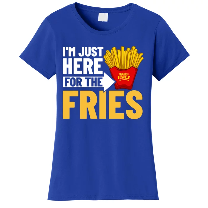 French Fries Fryer Cutter Recipe Oven Gift Women's T-Shirt