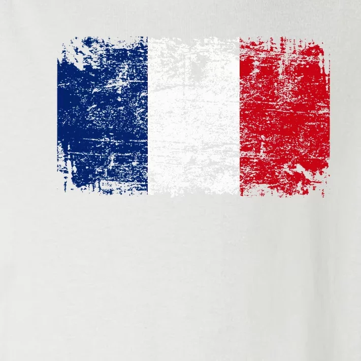 France Flag Toddler Long Sleeve Shirt