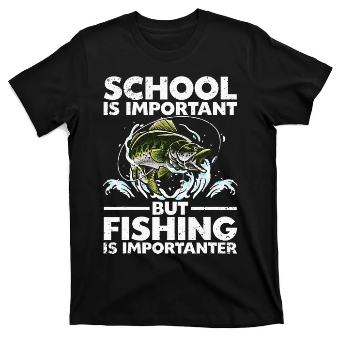 Funny Fishing For Fish Saying Bass Fisherman T-Shirt