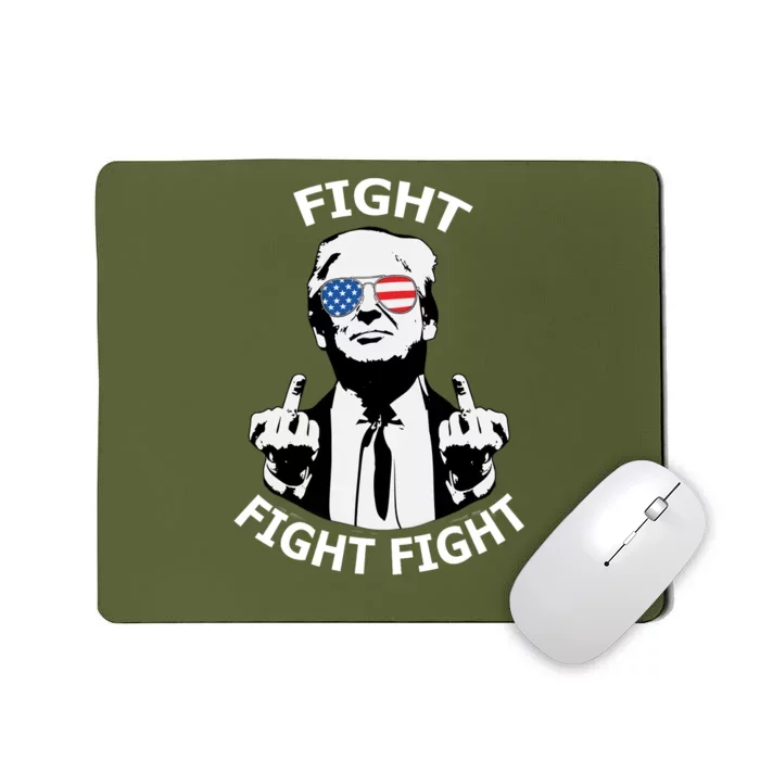 Fight Fight Fight For America Trump 2024 Maga Mousepad