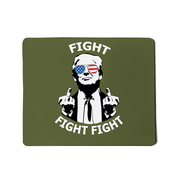 Fight Fight Fight For America Trump 2024 Maga Mousepad