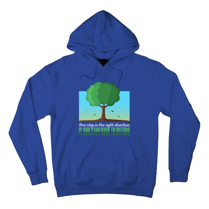 Friday For Future Earth Day Funny Gift Back To Nature Meaningful Gift Tall Hoodie