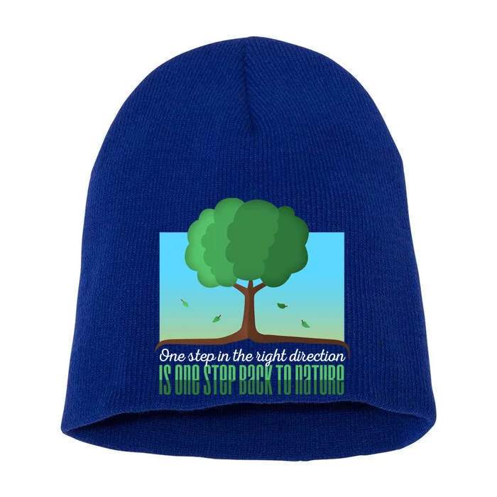 Friday For Future Earth Day Funny Gift Back To Nature Meaningful Gift Short Acrylic Beanie