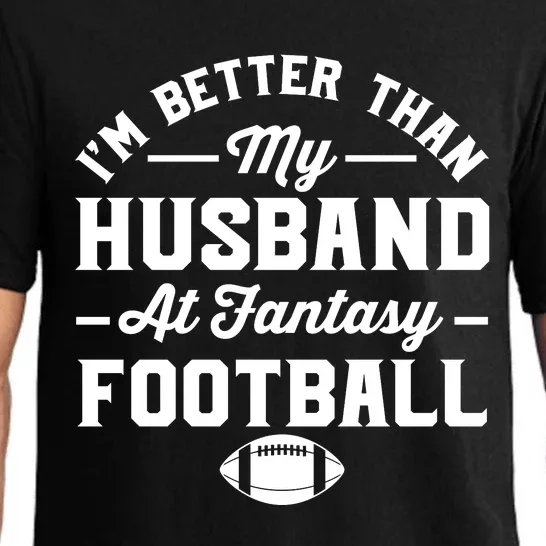 Funny Fantasy Football Statement Pajama Set