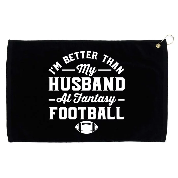 Funny Fantasy Football Statement Grommeted Golf Towel