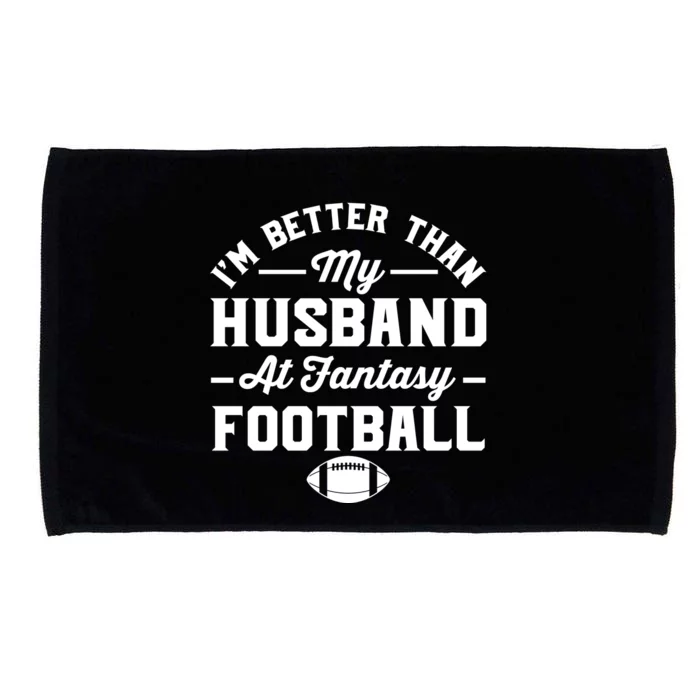 Funny Fantasy Football Statement Microfiber Hand Towel