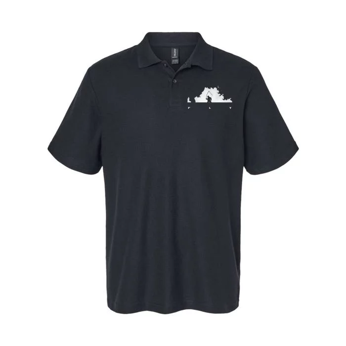 Fly Fishing Softstyle Adult Sport Polo