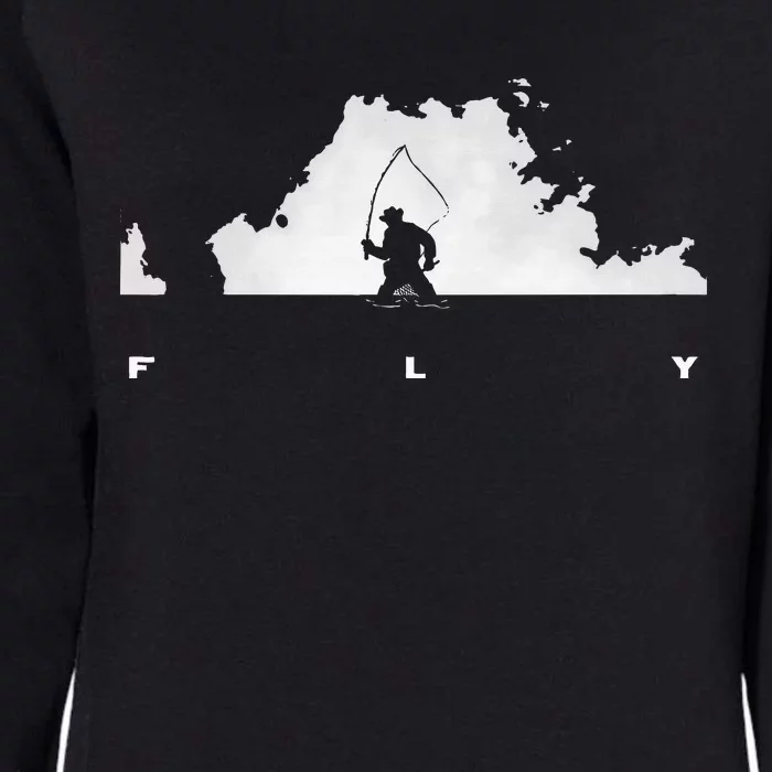 Fly Fishing Womens California Wash Sweatshirt