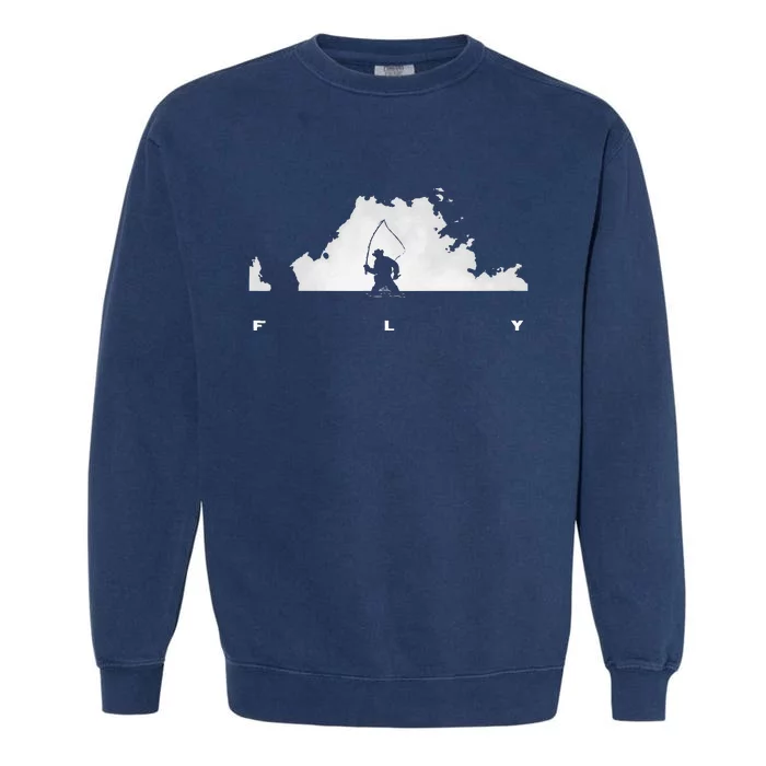 Fly Fishing Garment-Dyed Sweatshirt