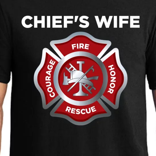 Firefighter Fire Fire Chief Wife Cool Gift Pajama Set