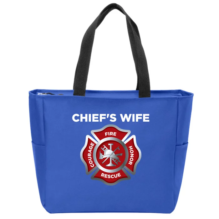 Firefighter Fire Fire Chief Wife Cool Gift Zip Tote Bag