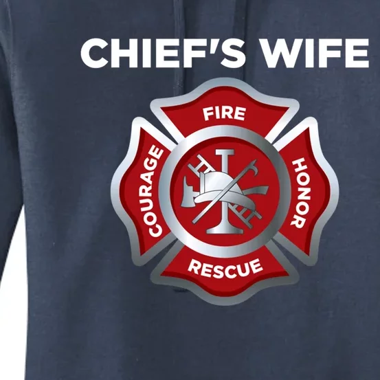 Firefighter Fire Fire Chief Wife Cool Gift Women's Pullover Hoodie