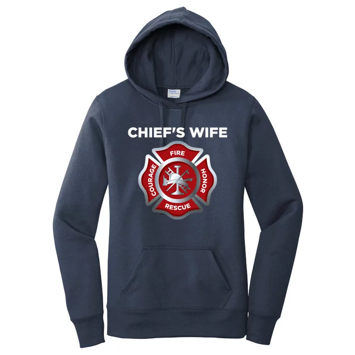 Firefighter Fire Fire Chief Wife Cool Gift Women's Pullover Hoodie