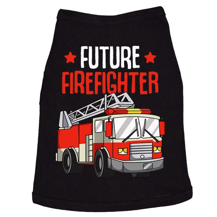 Future Firefighter Fireman Firefighting Doggie Tank