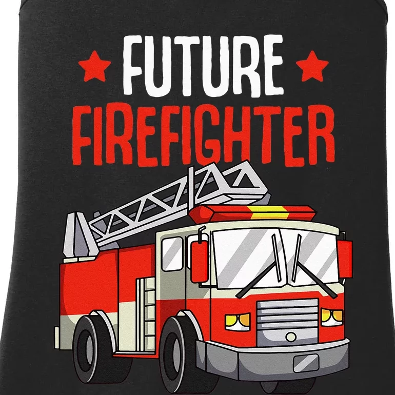 Future Firefighter Fireman Firefighting Ladies Essential Tank