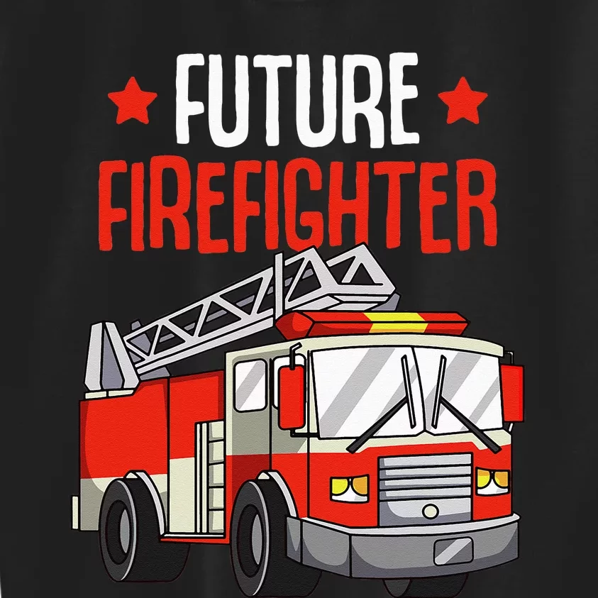 Future Firefighter Fireman Firefighting Kids Sweatshirt