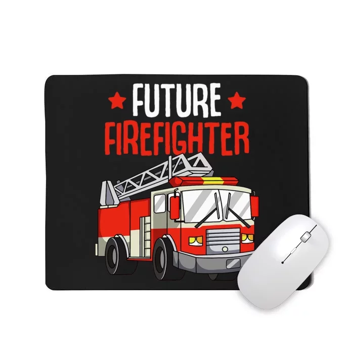 funny Future Firefighter Fireman Firefighting Mousepad